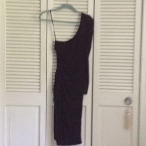 bebe Dresses - Black 1 shoulder dress Bebe sz xs bebe Dresses - Black 1 shoulder dress Bebe sz xs